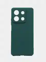 Тёмно-зелёный чехол для Redmi Note 13 5G (Рэдми Нот 13 5Ж), силиконовый