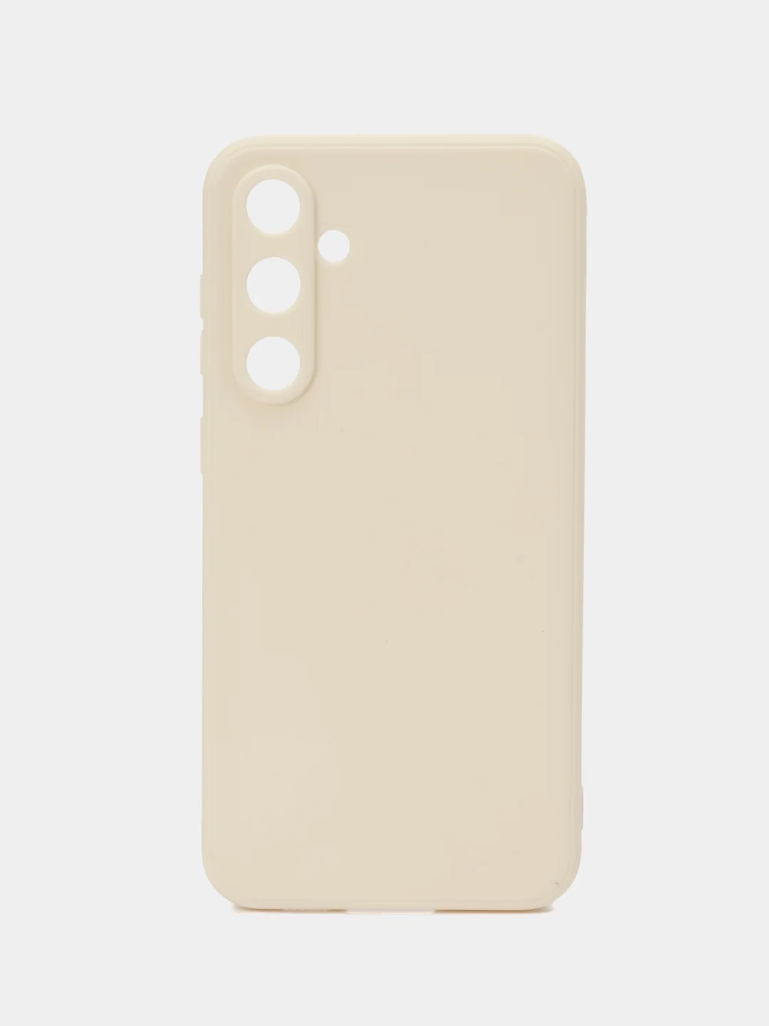 Молочный силиконовый чехол для Samsung Galaxy S23 FE (Самсунг галакси с 23 фе), прозрачный