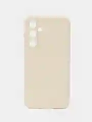 Молочный силиконовый чехол для Samsung Galaxy S23 FE (Самсунг галакси с 23 фе), прозрачный