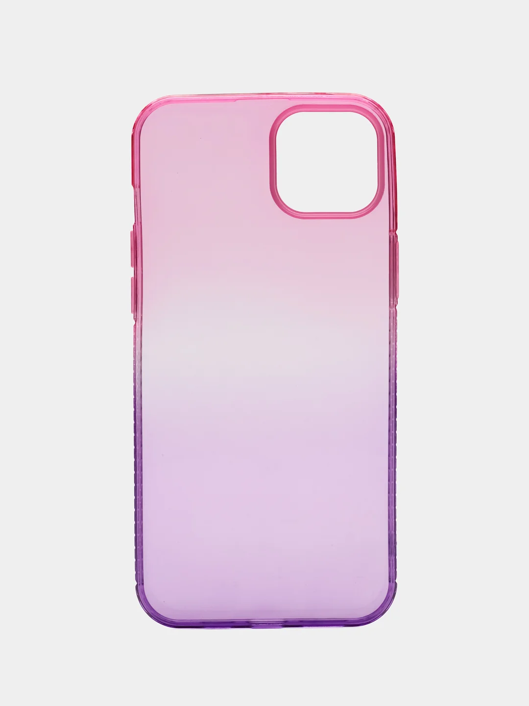 Светло-синий чехол для iPhone (Айфон) 7, 8, SE, XR, XS, 11, 12, 13, 14, 15, mini, Pro, Plus, Max прозрачный с градиентом