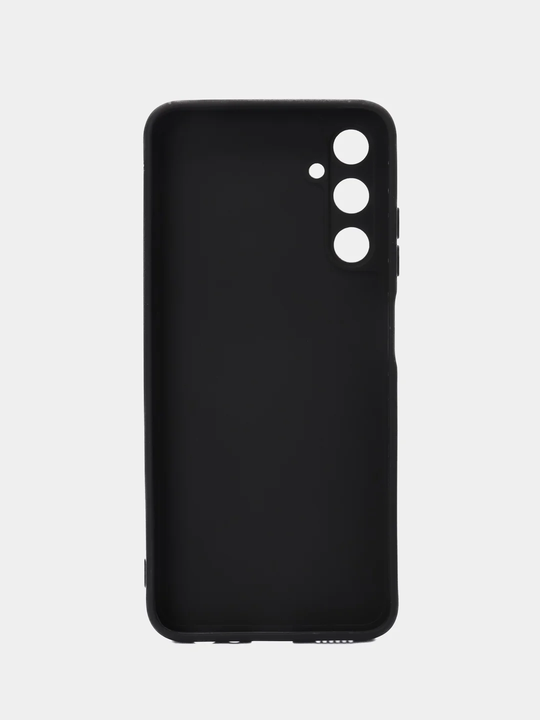 Черный чехол для Samsung Galaxy A05S (Самсунг Гэлекси А05С), силиконовый, матовый