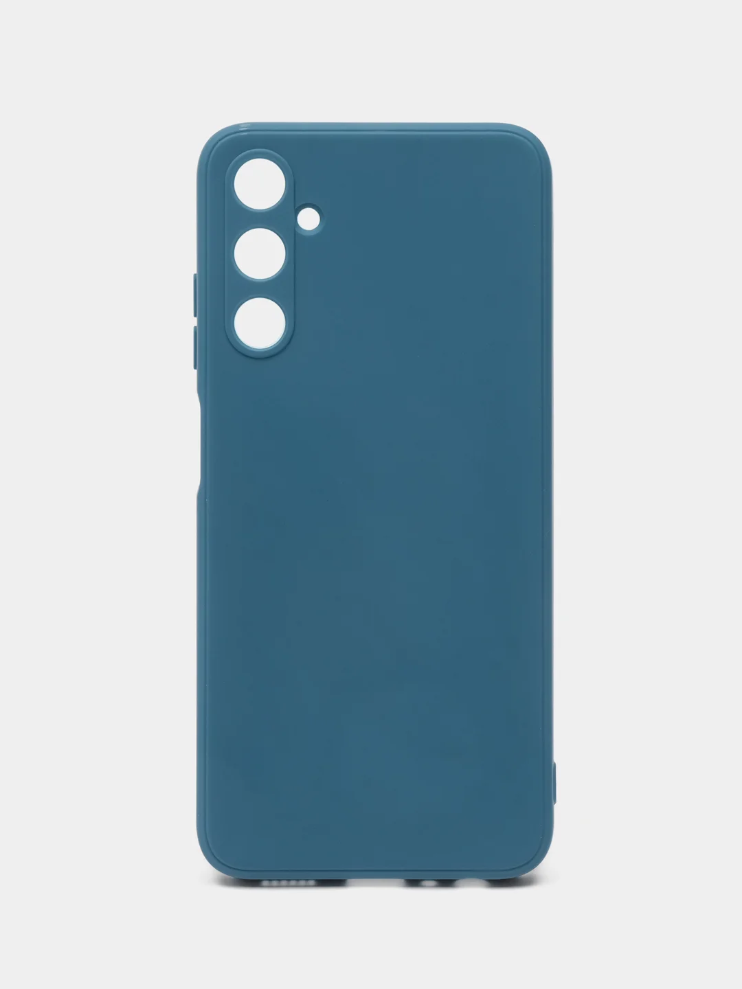 Синий чехол для Samsung Galaxy A05S (Самсунг Гэлекси А05С), силиконовый, матовый