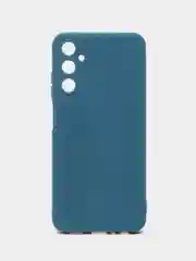 Синий чехол для Samsung Galaxy A05S (Самсунг Гэлекси А05С), силиконовый, матовый