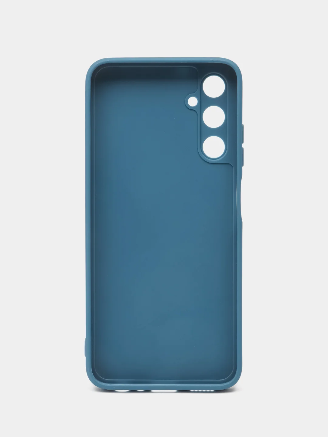 Синий чехол для Samsung Galaxy A05S (Самсунг Гэлекси А05С), силиконовый, матовый