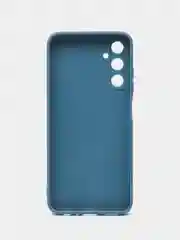 Синий чехол для Samsung Galaxy A05S (Самсунг Гэлекси А05С), силиконовый, матовый