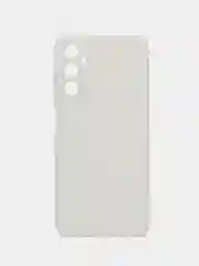 Белый чехол для Samsung Galaxy A05S (Самсунг Гэлекси А05С), силиконовый, матовый