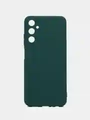 Тёмно-зелёный чехол для Samsung Galaxy A05S (Самсунг Гэлекси А05С), силиконовый, матовый