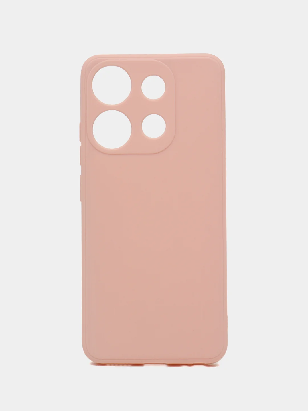 Пудровый чехол для Tecno Spark Go 2023 / Pop 7 Pro / Pop 7 (Техно Спарк Го, Поп 7 Про) силиконовый