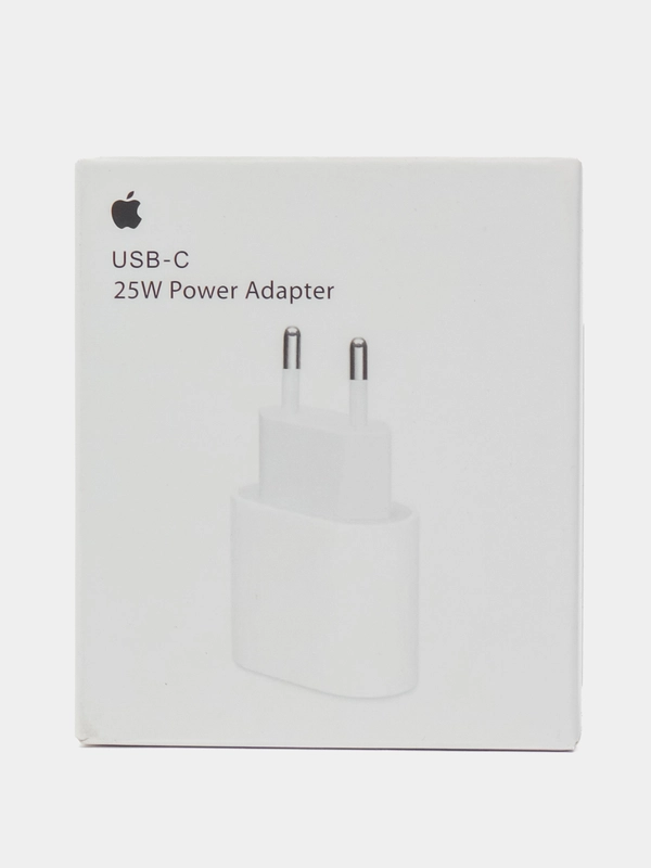 Блок питания для iPhone, с быстрой зарядкой, Type-C, 25 W, белый