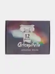 Набор "Акриловые краски", 12 баночек по 20 мл