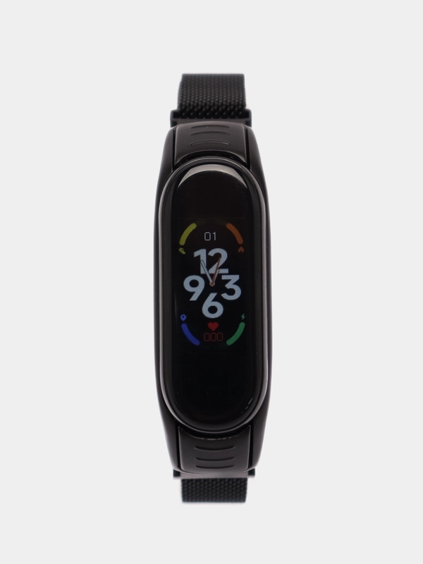 Умные часы BandRate Smart BRSM77BBWB, с тонометром, мониторингом сна, счетчиком калорий
