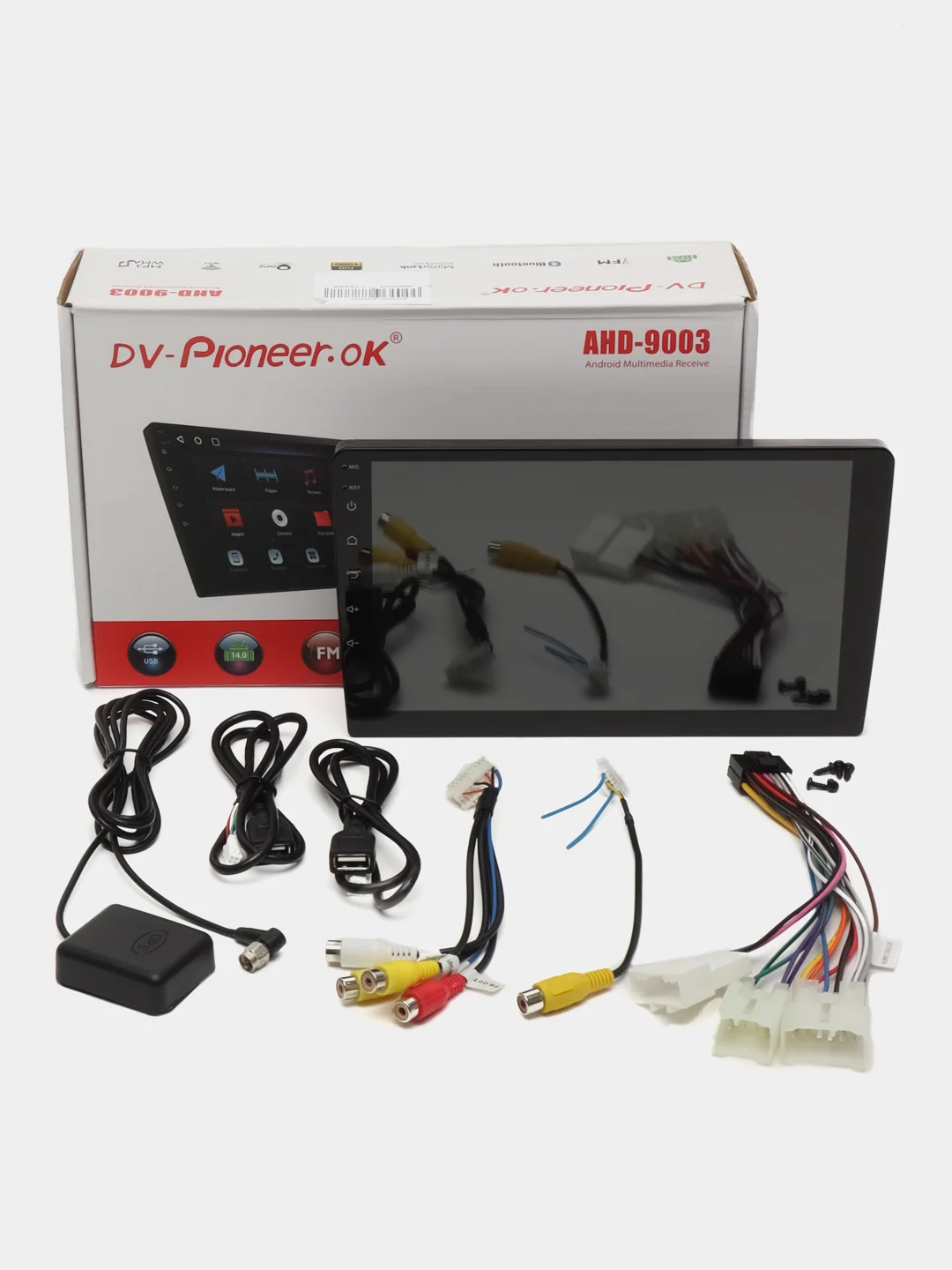 Магнитола Android (Андроид), экран 9 дюймов, Bluetooth, 3/32 Gb. AHD-9028