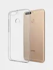 Чехол Huawei Honor V9 (Хуавей Хонор В9) прозрачный, силиконовый
