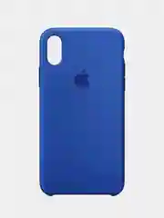 Синий чехол силиконовый iPhone 6/6S, 7/8/SE 2020, Plus, X/XS, XR, 11, 12, Pro, Max