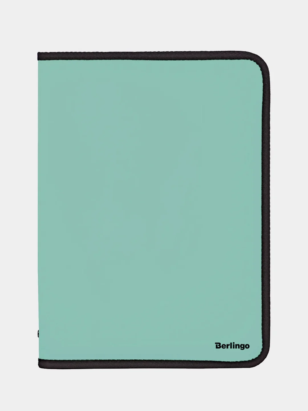 Бирюзовый папка на молнии Berlingo Instinct, А4