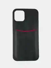 Черный чехол с визитницей, карманом Samsung J2 Core/J2 2018/J4 2018/J4 Core/J6 2018/J6 Plus/J8/A6