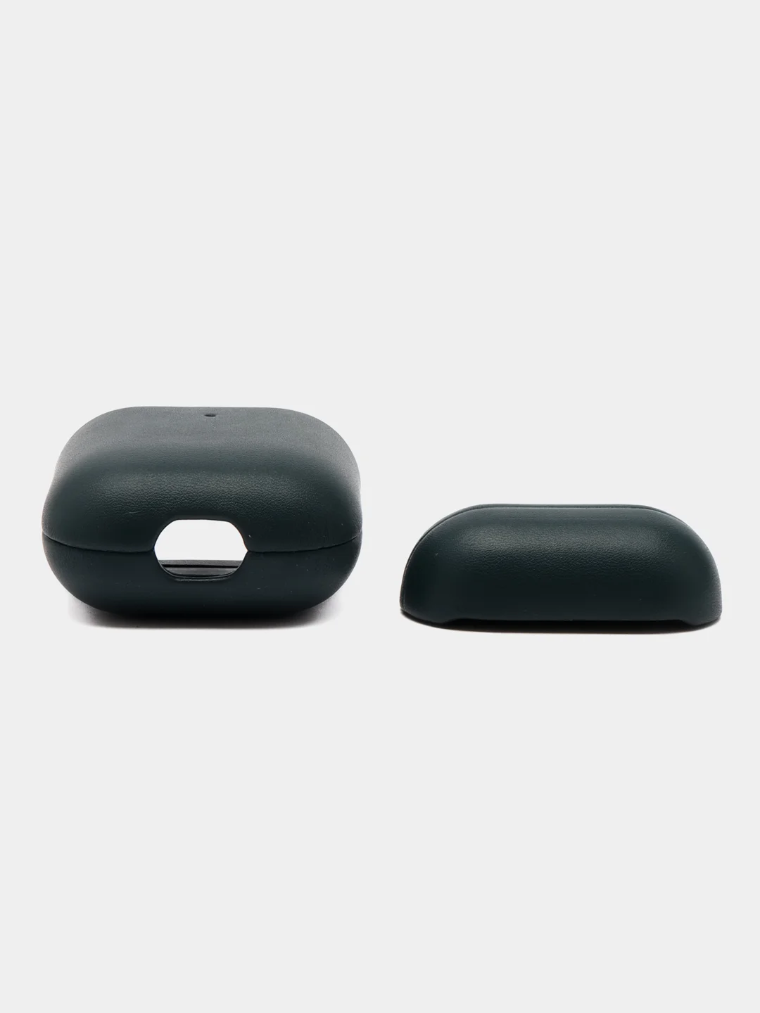 Темно-синий чехол из эко-кожи K-Doo LuxCraft для AirPods 1 / 2 Premium , Pro Премиум