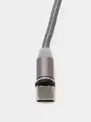 Серый металлик магнитный кабель для быстрой зарядки, Type-C