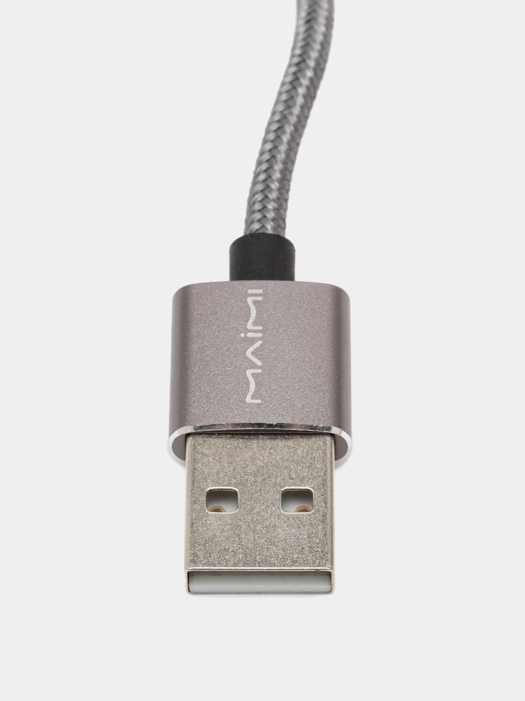 Серый металлик магнитный кабель для быстрой зарядки, Type-C