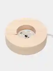 Белый хрустальный шар-ночник 3D, настольный, сувенир