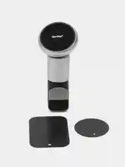 Серебряный автомобильный магнитный держатель для телефона Go-Des GD-HD736