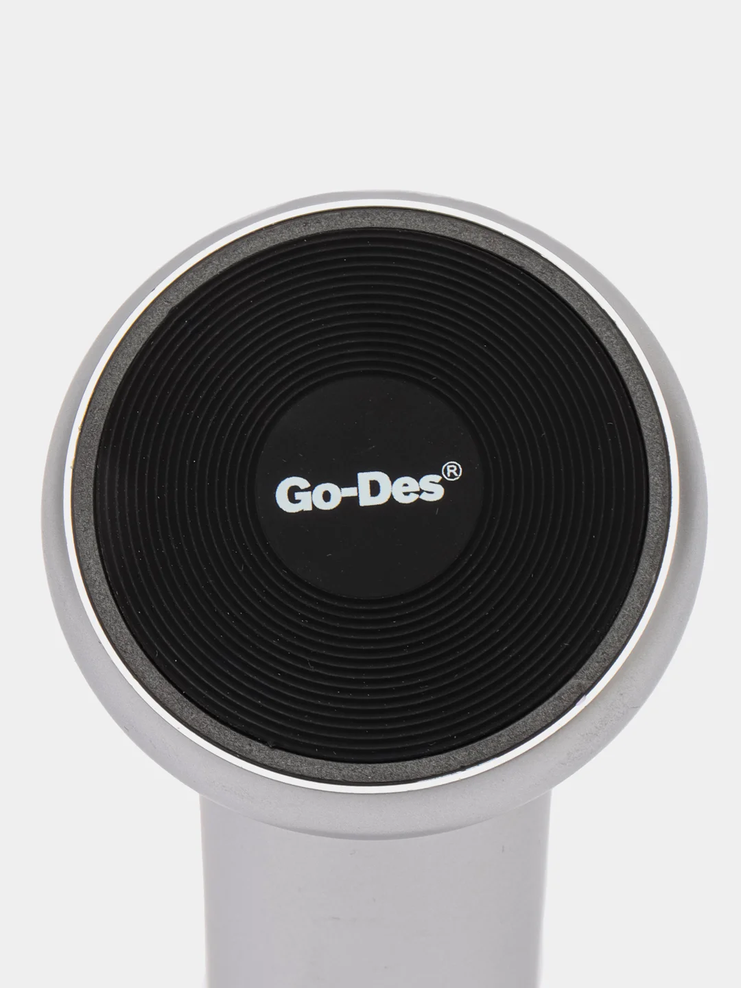 Серебряный автомобильный магнитный держатель для телефона Go-Des GD-HD736
