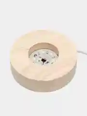 Желтый хрустальный шар-ночник 3D, настольный, сувенир