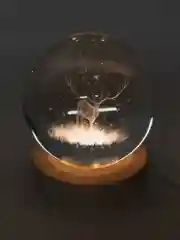 Желтый хрустальный шар-ночник 3D, настольный, сувенир