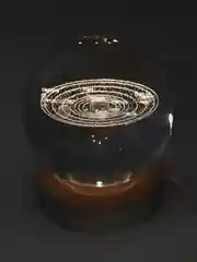 Зеленый хрустальный шар-ночник 3D, настольный, сувенир