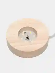 Зелёный хаки хрустальный шар-ночник 3D, настольный, сувенир