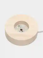 Золотистый хаки хрустальный шар-ночник 3D, настольный, сувенир
