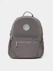 Серый рюкзак женский
