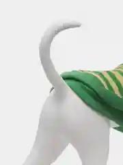 Зеленый толстовка для собак и кошек, с капюшоном, кофта с принтом для собак мелких пород и кошек