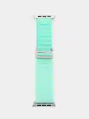 Бирюзовый ремешок для смарт-часов Apple Watch Alpine Loop "Альпийская петля", нейлоновый, 42-49 мм