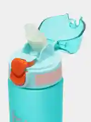 Бирюзовый бутылка для воды, спортивная, с трубочкой-поильником