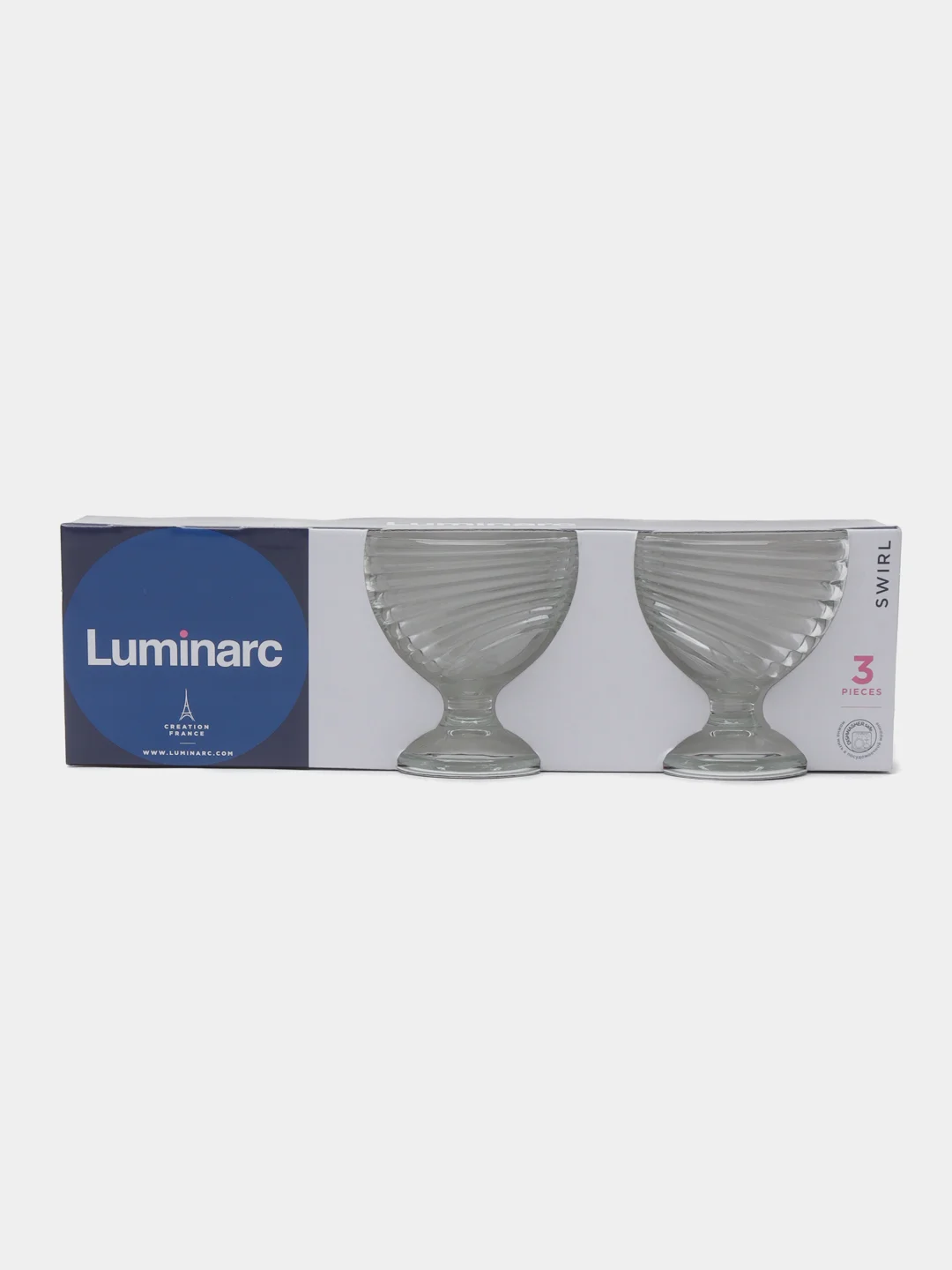Набор креманок LUMINARC SWIRL, 3 штуки, 290 мл
