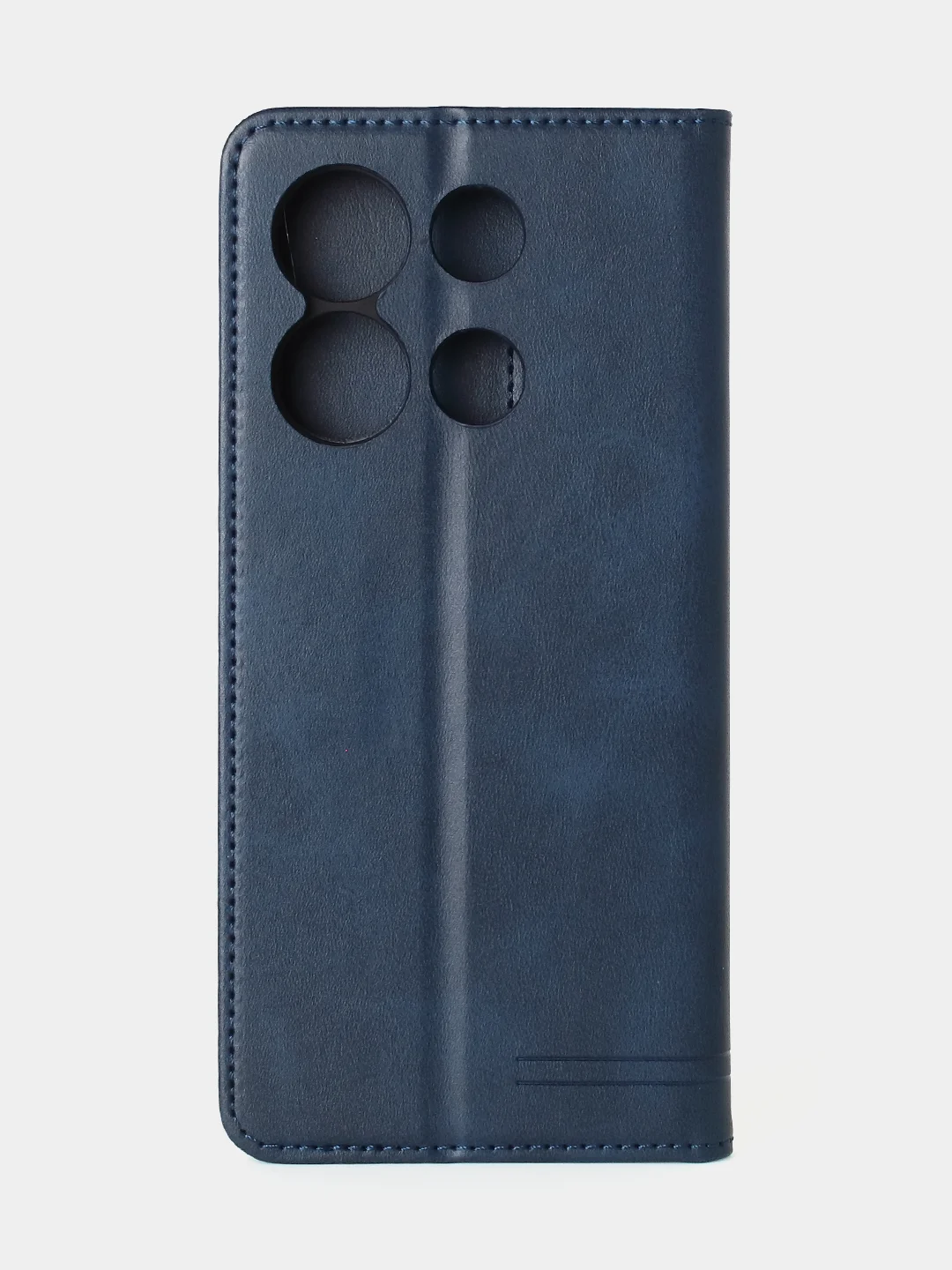 Синий чехол-книжка GQ для Infinix Note 30 (4G) / Infinix Note 30 (5G), кожаный