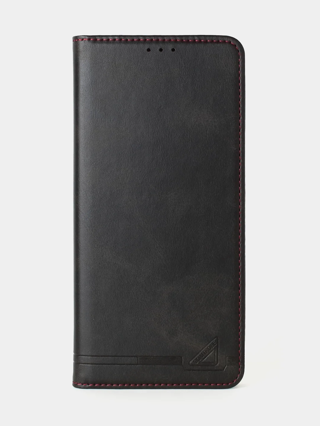 Черный чехол-книжка GQ для Infinix Note 30 (4G) / Infinix Note 30 (5G), кожаный