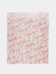 Красный пакет подарочный, новогодний, 20 x 11 , 16,8 х 13,5 см