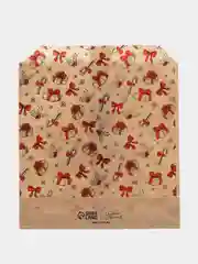 Шоколадный пакет подарочный, новогодний, 20 x 11 , 16,8 х 13,5 см