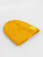 Горчичный шапка Amali для девочки, демисезонная, на флисовом подкладе