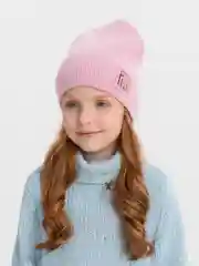 Конфетный шапка Amali для девочки, демисезонная, на флисовом подкладе