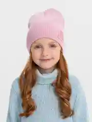 Конфетный шапка Amali для девочки, демисезонная, на флисовом подкладе