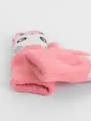 Коралловый варежки детские, зимние, утеплённые, шерстяные, двойные, с подкладом, для девочек и  мальчиков 3-7 лет