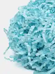 Голубой бумажная стружка, наполнитель для подарочных коробок