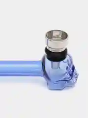 Синий трубка курительная Skeleton