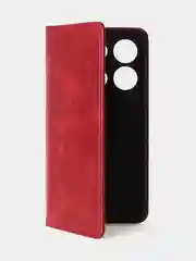 Красный чехол-книжка GQ для Infinix Note 30i из высококачественной кожи