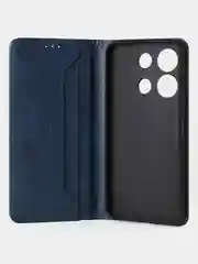 Красный чехол-книжка GQ для Infinix Note 30i из высококачественной кожи