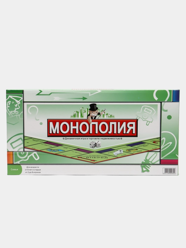 Настольная игра Монополия (Monopoly) "Классическая", на русском языке