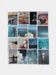 Наклейки стикеры "Море" 16 штук размер 4,5*6,5 см для телефона, ежедневника